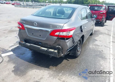 2015 Nissan Sentra Fe+ S/S/Sl/Sr/Sv z USA, uszkodzony, nr VIN 3N1AB7AP2FL654726